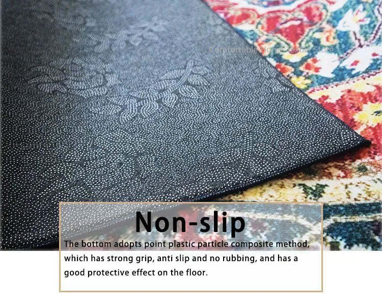 Persian Style Carpet for Living Room Bedroom Carpet Non-slip Bedside  200x300