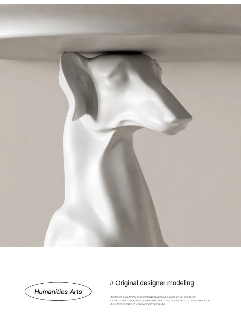 Dog Statue Sculpture, Coffee Table, Living Room Decoration,