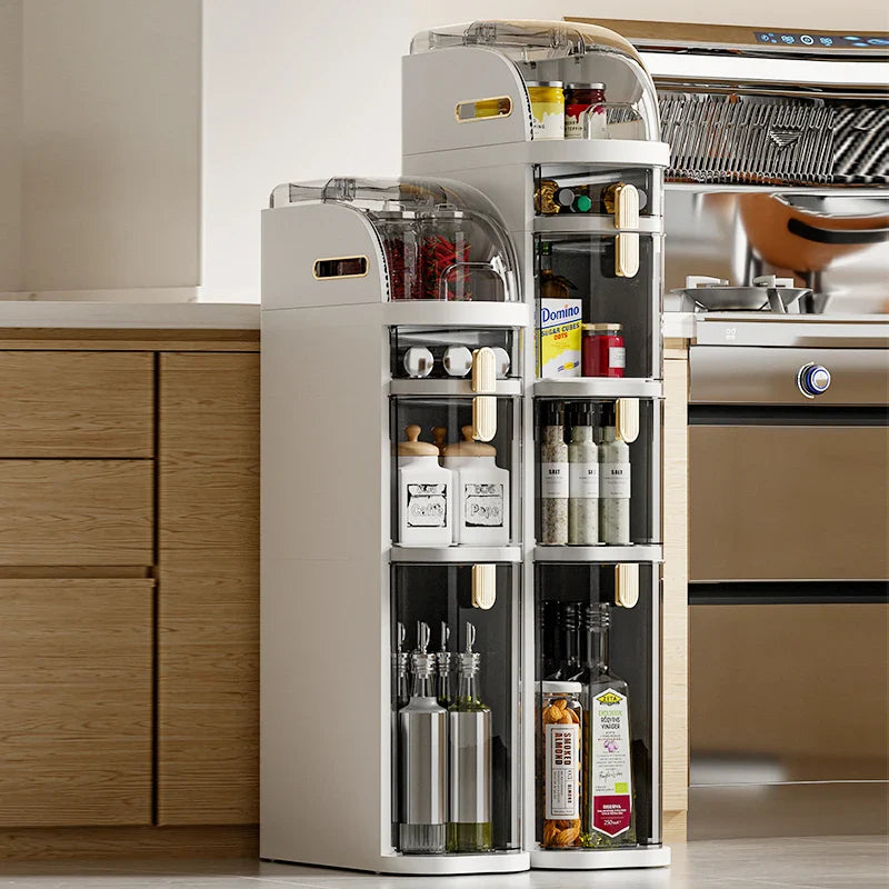 1 Piece Plastic 18Cm Narrow Size Gap Storage Cabinet