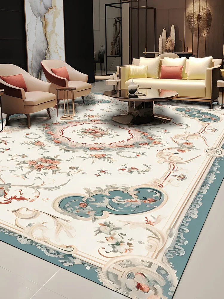 Pastoral Style Carpets for Living Room Bedroom Decor