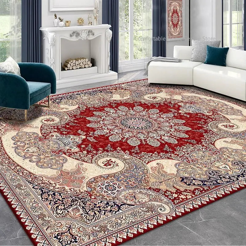 Persian Style Carpet for Living Room Bedroom Carpet Non-slip Bedside  200x300