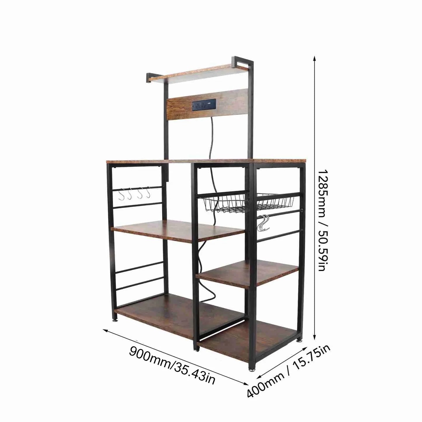 （Clearance Deal）Kitchen Bakers Rack Multi Layer Microwave Oven Stand