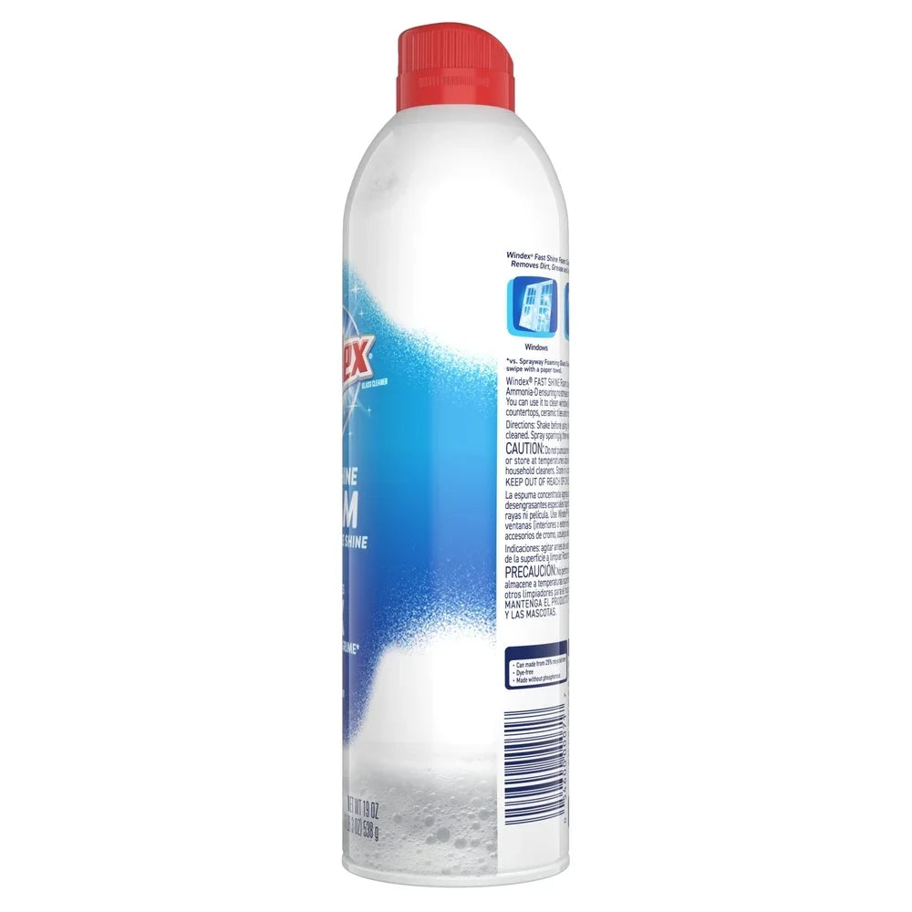 Fast Shine Foam Glass Cleaner
