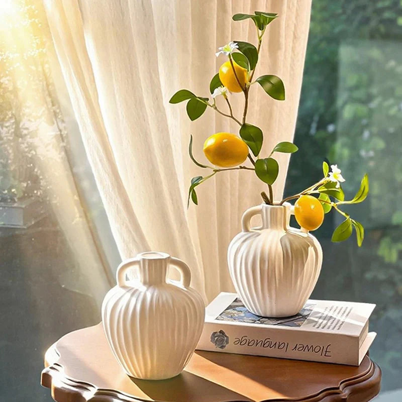 Ceramics Nordic Vase Flower Vase Bedroom Kitchen Tabletop