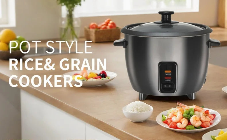 1.8L Household Rice Cooker Multifunctional Mini Small Rice Cooker  Stainless Steel