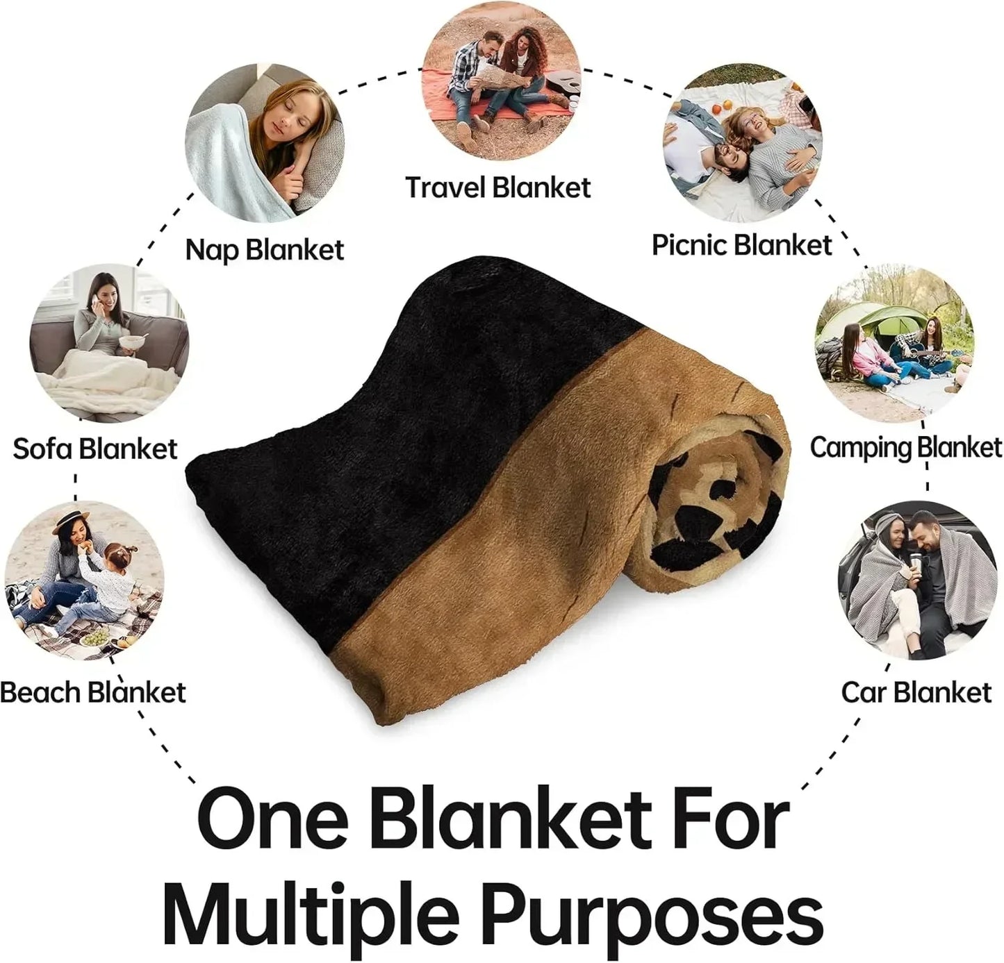 1PC Halloween Throw Blanket