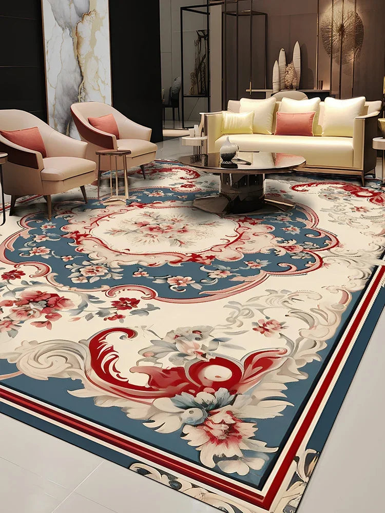 Pastoral Style Carpets for Living Room Bedroom Decor