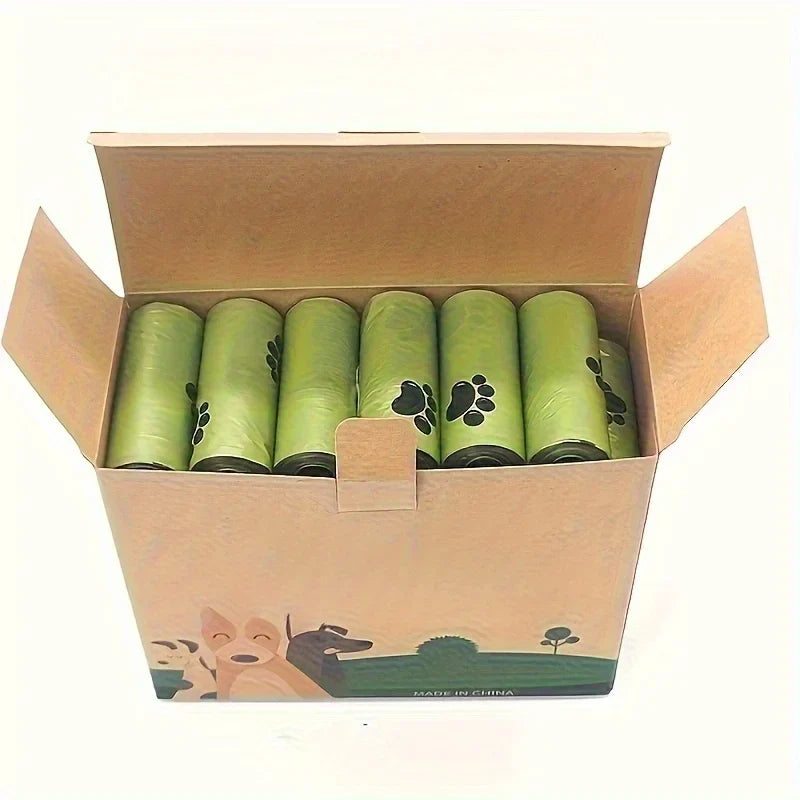 Biodegradable Dog Poop Bags, Extra Thick Leak Proof Waste Bags with Dispenser, Eco-Friendly  Scented