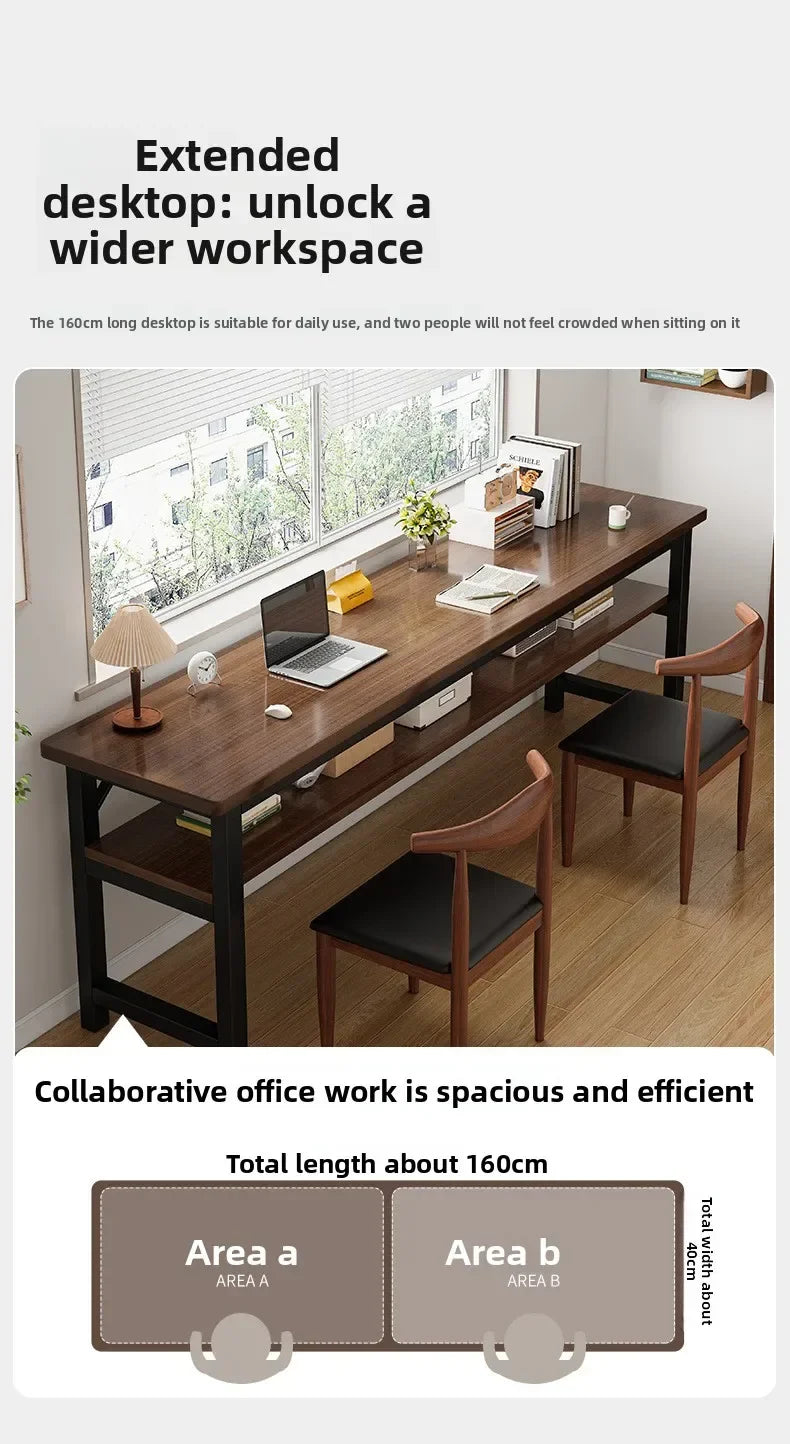 Modern Compact Dining Table Study Desk Narrow Space Saving Kitchen Table