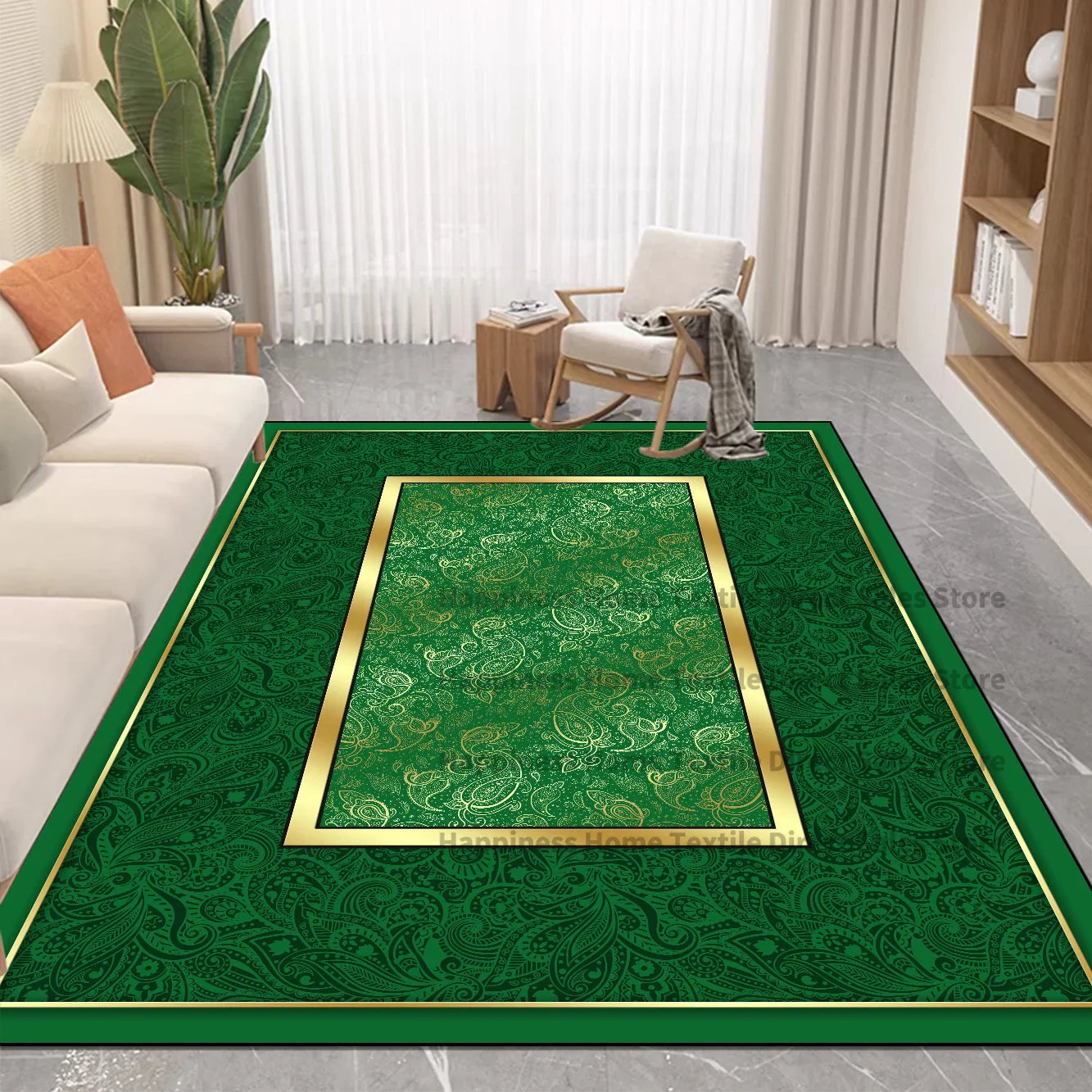 Nordic Luxury Style Carpet in The Living Room Decor Rugs