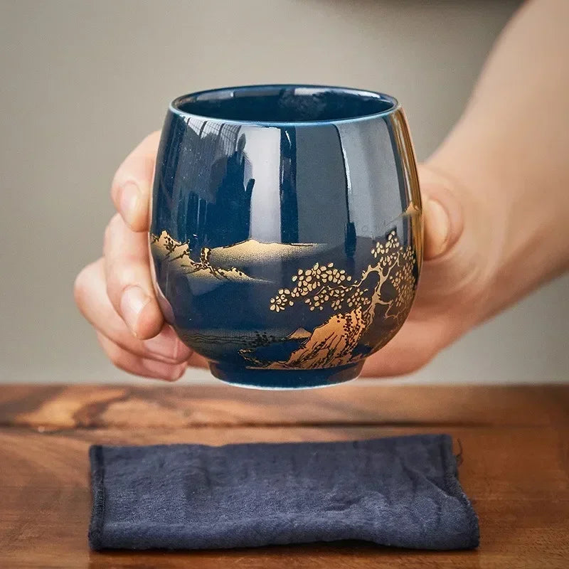 Japanese-style Simple Master Ceramic Tea Bowl