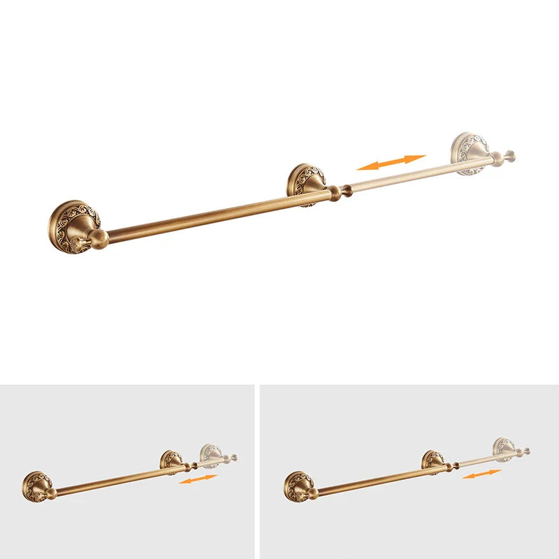 Antique Bronze Bathroom Hardware Set