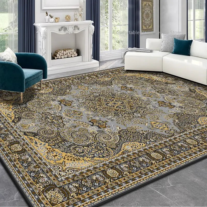 Persian Style Carpet for Living Room Bedroom Carpet Non-slip Bedside  200x300