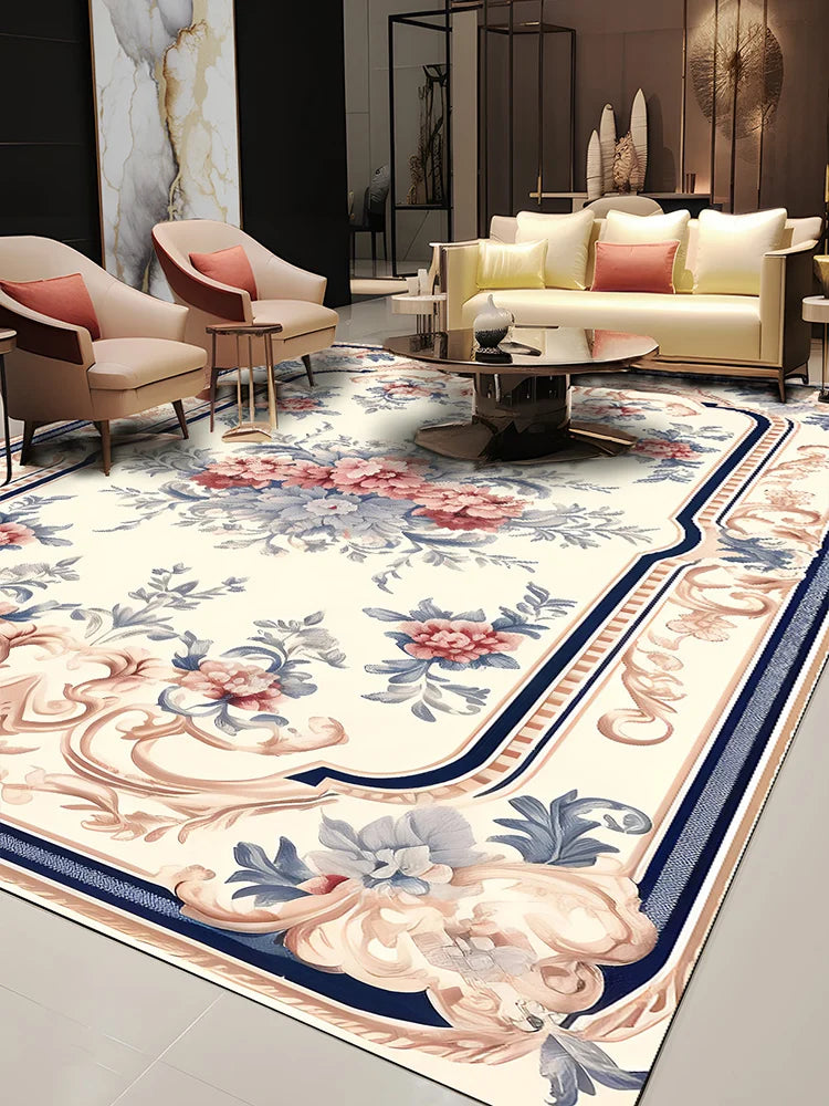 Pastoral Style Carpets for Living Room Bedroom Decor