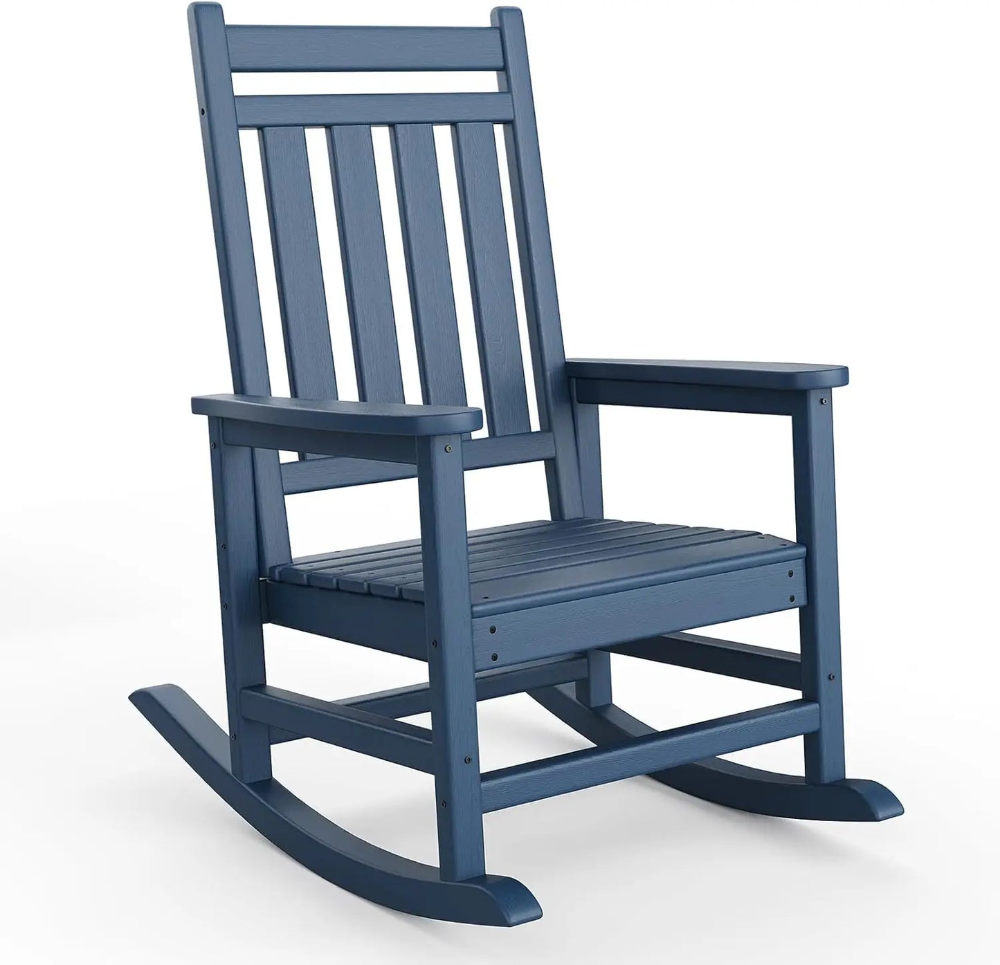 Outdoor Rocking Chair, All-Weather  Patio Rocking Chairs for Adults, 380lbs Weight Capacity, for Porch