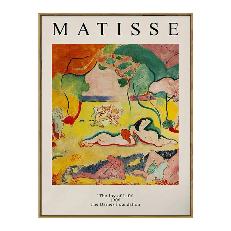 Vintage Famous Van Gogh Monet Matisse Picasso Prints