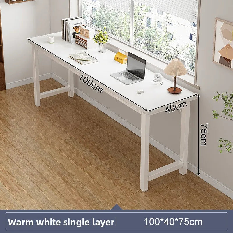 Modern Compact Dining Table Study Desk Narrow Space Saving Kitchen Table