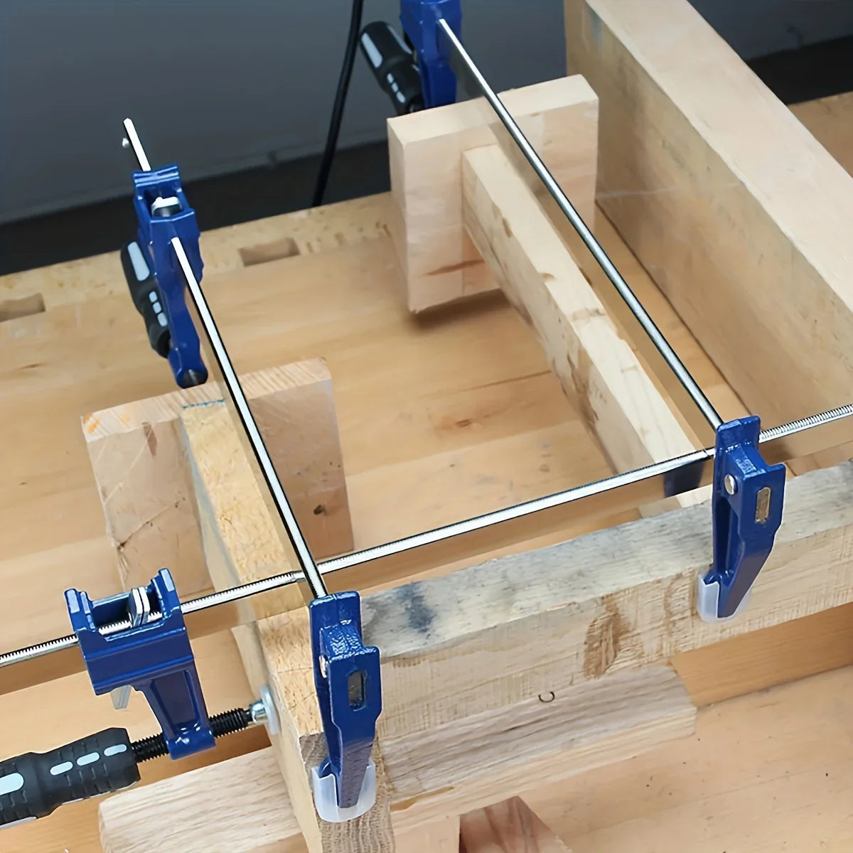 Woodworking F-Clamps Light-Duty Forged Steel Clamps