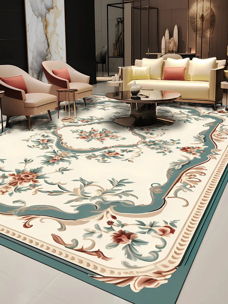 Pastoral Style Carpets for Living Room Bedroom Decor