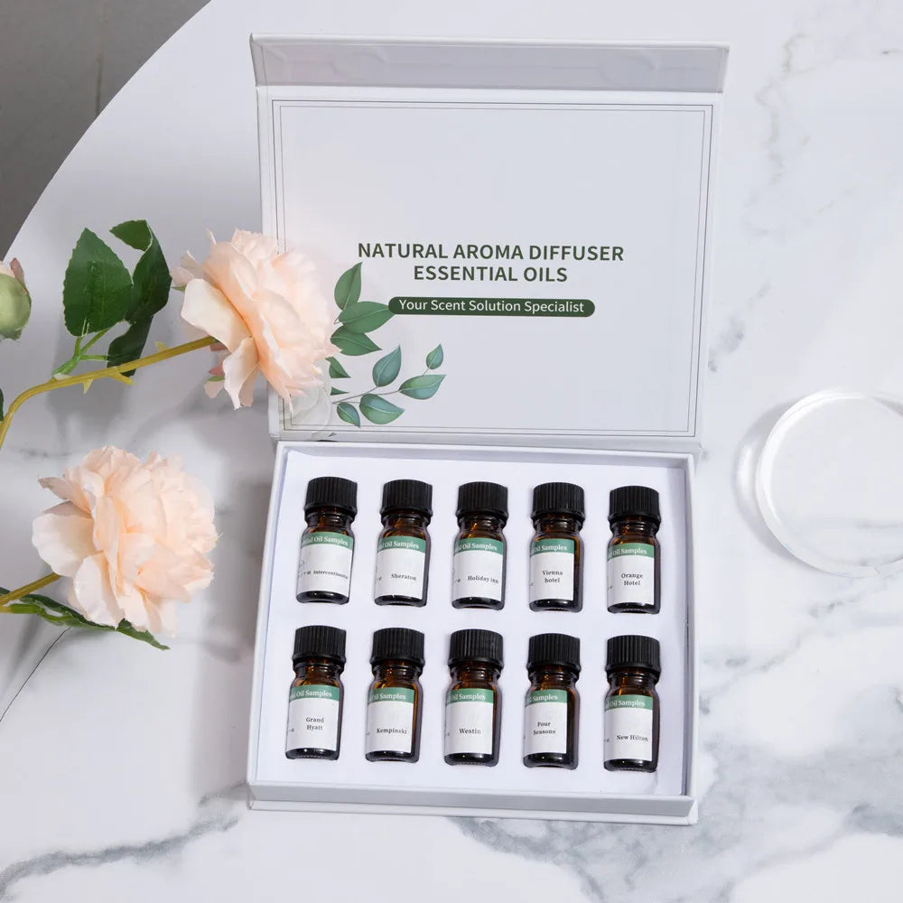 5ML Essential Oil Samples  Floral Perfume Sets