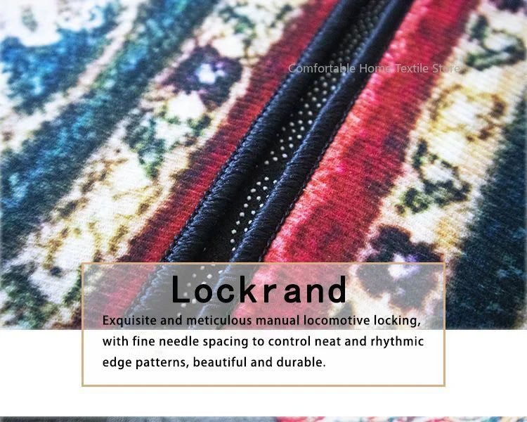 Persian Style Carpet for Living Room Bedroom Carpet Non-slip Bedside  200x300