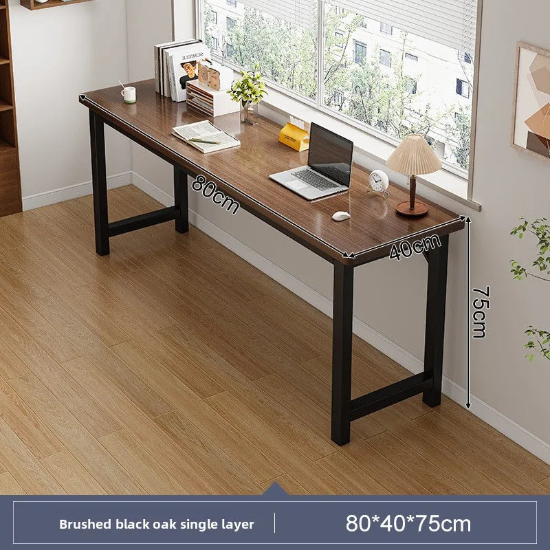 Modern Compact Dining Table Study Desk Narrow Space Saving Kitchen Table