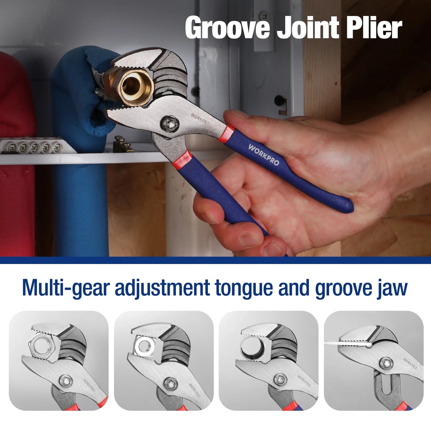 WORKPRO 7-piece  Pliers Set for DIY
