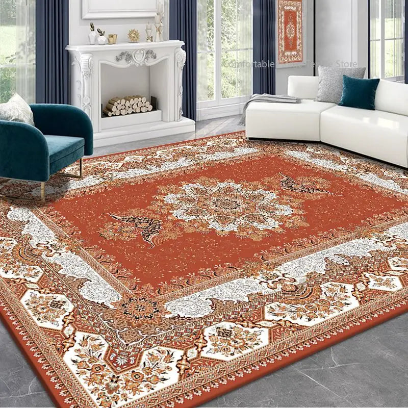 Persian Style Carpet for Living Room Bedroom Carpet Non-slip Bedside  200x300
