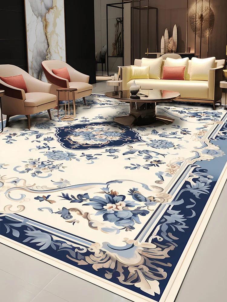 Pastoral Style Carpets for Living Room Bedroom Decor