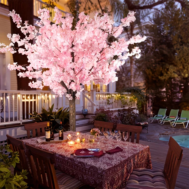 Artificial Cherry Trees Natural Cherry Blossom Pink Tree Outdoor