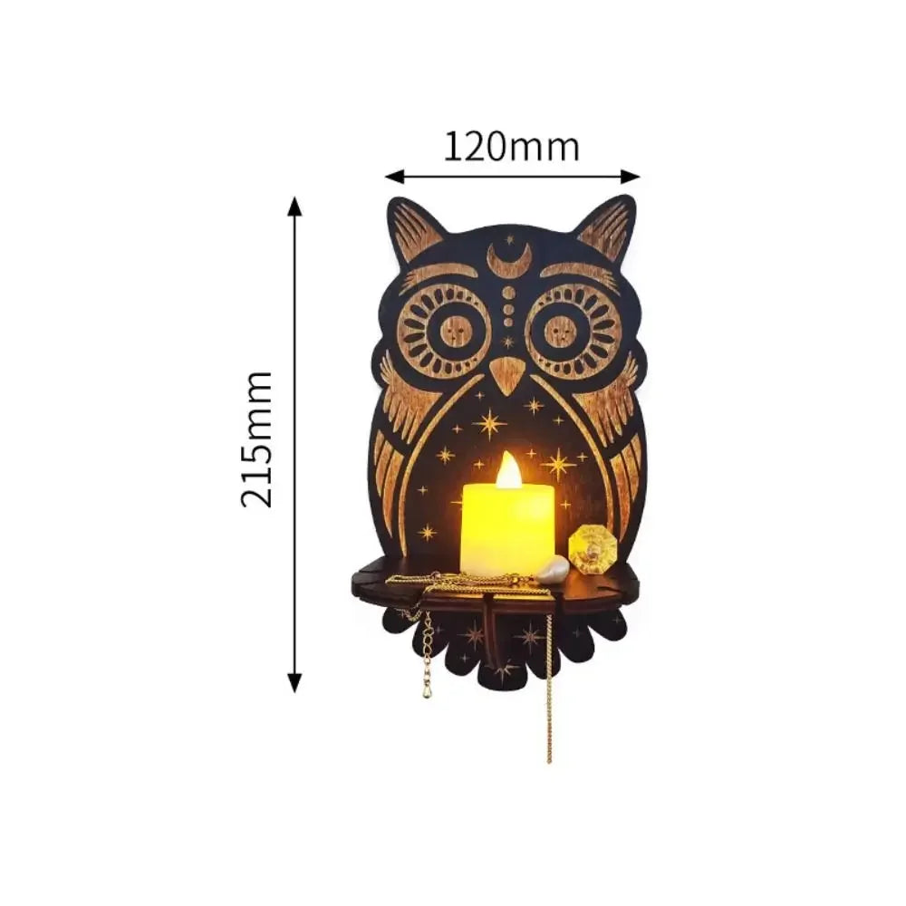 Wall Shelf Hand Woode Display Stand