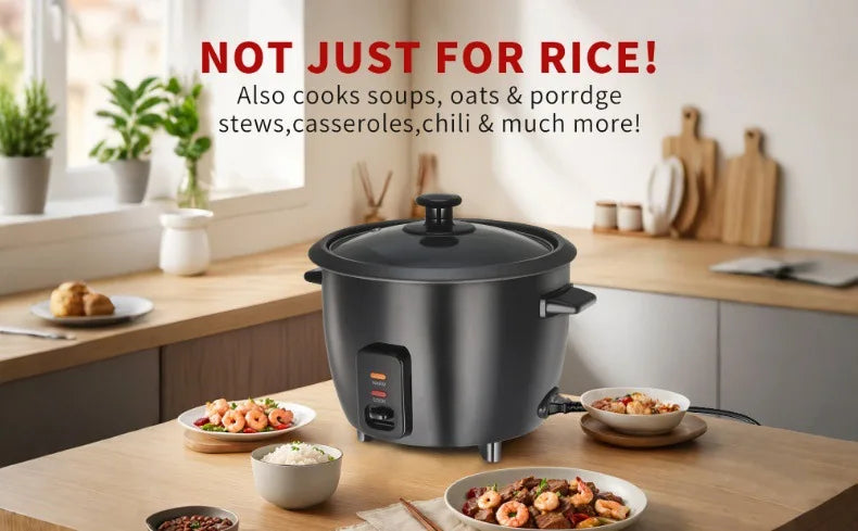 1.8L Household Rice Cooker Multifunctional Mini Small Rice Cooker  Stainless Steel