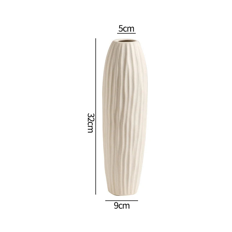 Ceramics Nordic Vase Flower Vase Bedroom Kitchen Tabletop