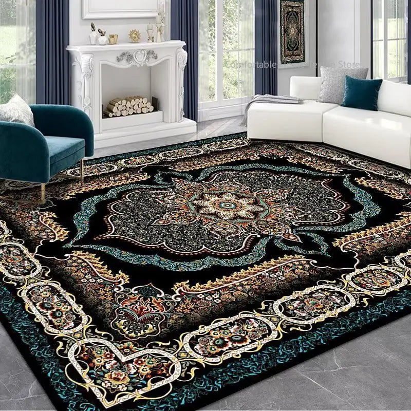 Persian Style Carpet for Living Room Bedroom Carpet Non-slip Bedside  200x300