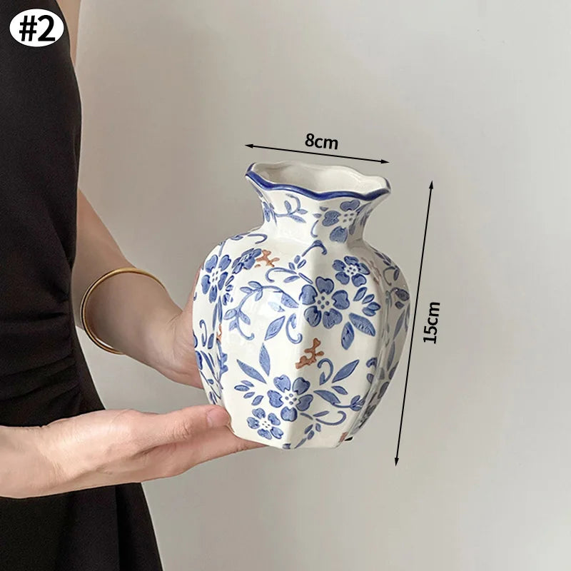 Ceramics Nordic Vase Flower Vase Bedroom Kitchen Tabletop