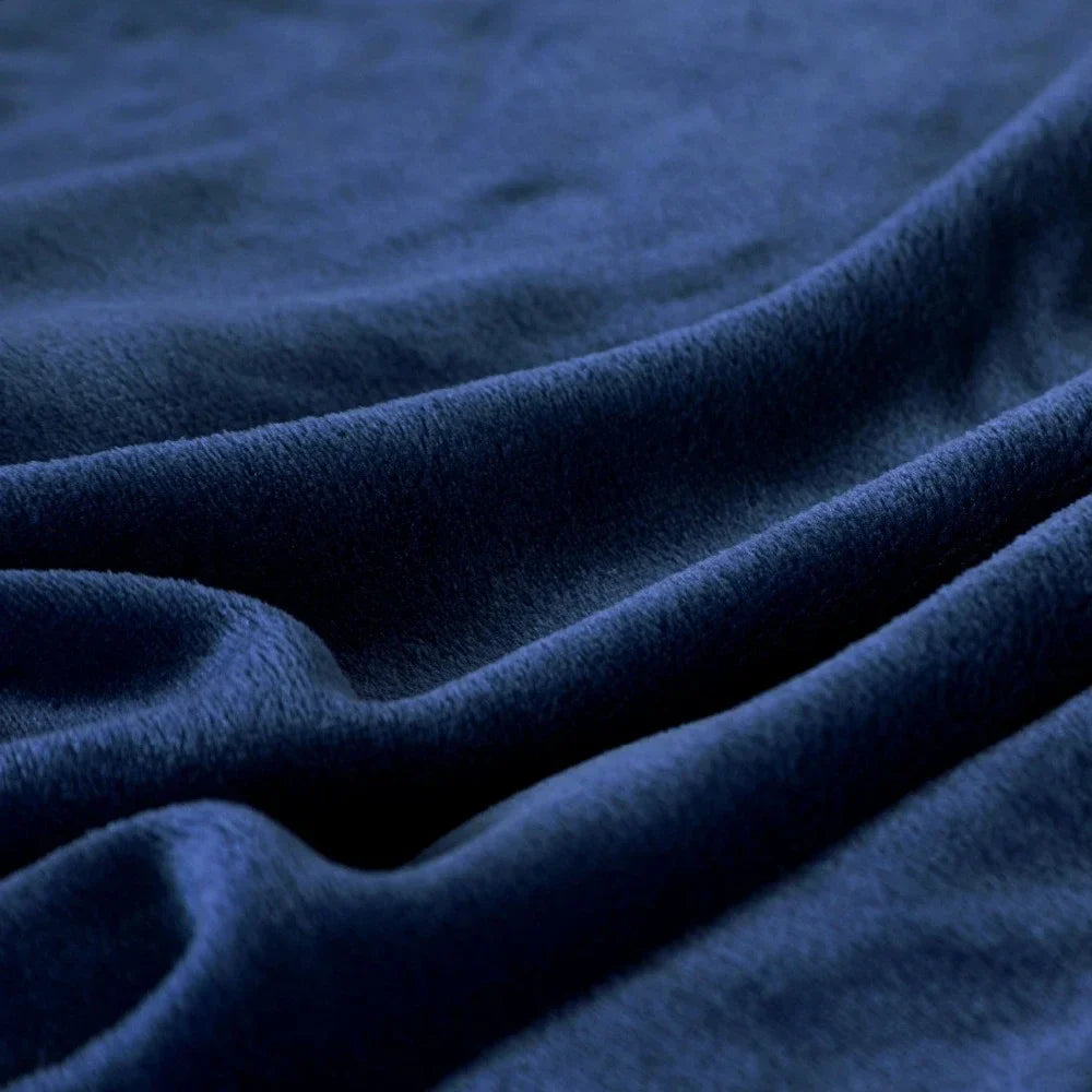 Coral Fleece Flannel Blankets Solid