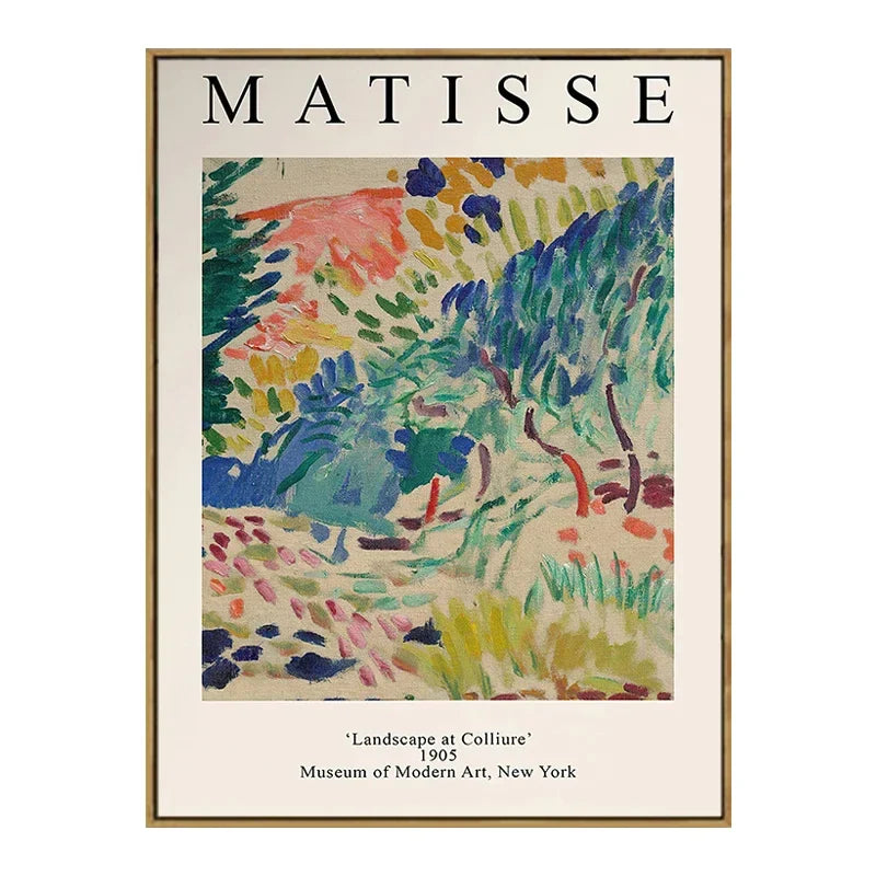 Vintage Famous Van Gogh Monet Matisse Picasso Prints