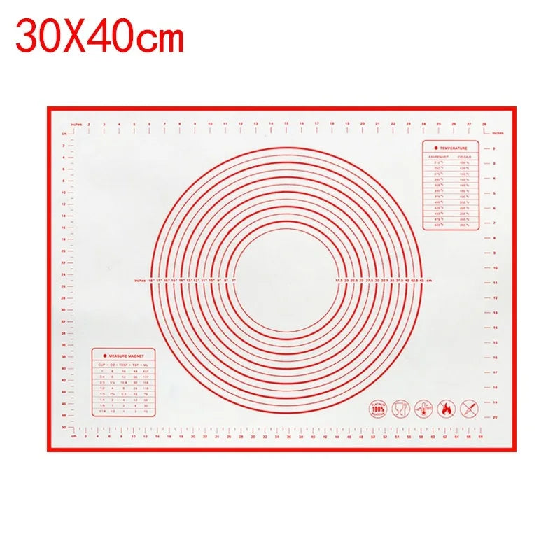 UNTIOR 1PCS Silicone Baking Mat Kneading Pad Dough Mat