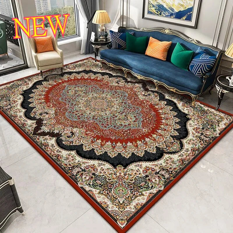 Persian Style Carpet for Living Room Bedroom Carpet Non-slip Bedside  200x300