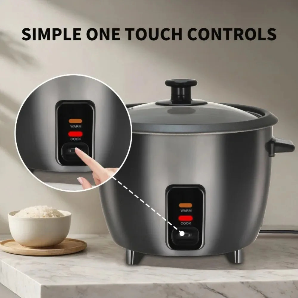 1.8L Household Rice Cooker Multifunctional Mini Small Rice Cooker  Stainless Steel