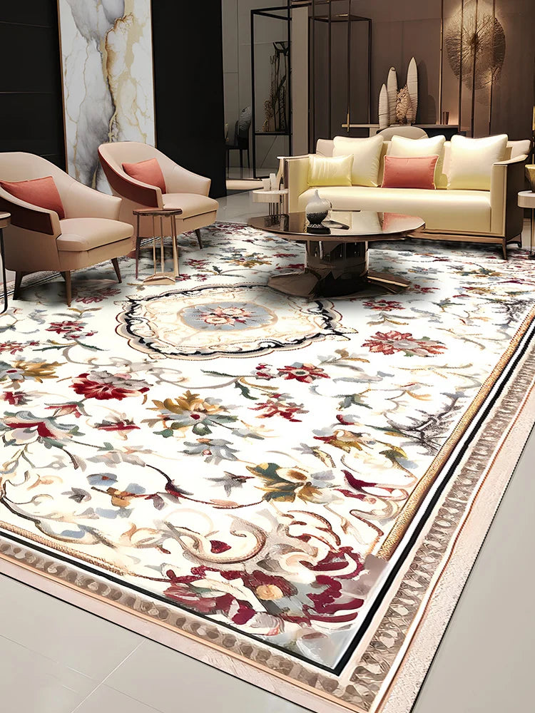 Pastoral Style Carpets for Living Room Bedroom Decor