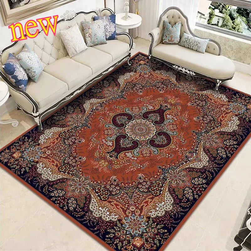 Persian Style Carpet for Living Room Bedroom Carpet Non-slip Bedside  200x300