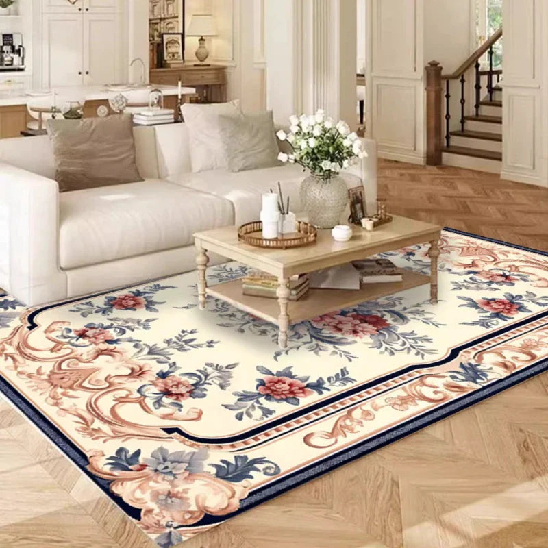 Pastoral Style Carpets for Living Room Bedroom Decor