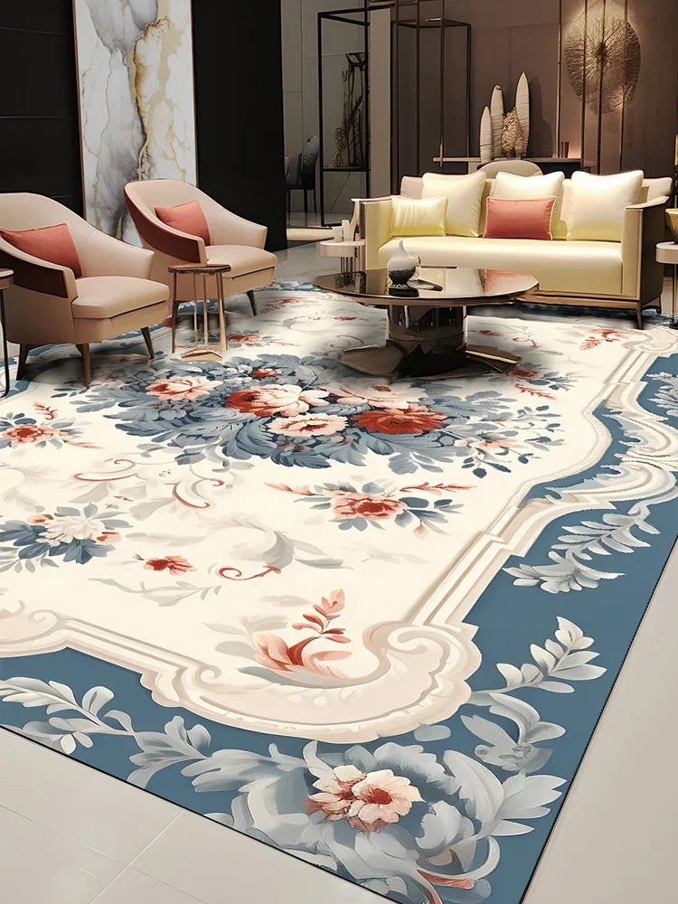 Pastoral Style Carpets for Living Room Bedroom Decor