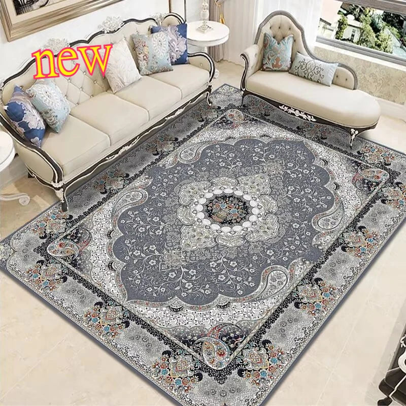 Persian Style Carpet for Living Room Bedroom Carpet Non-slip Bedside  200x300