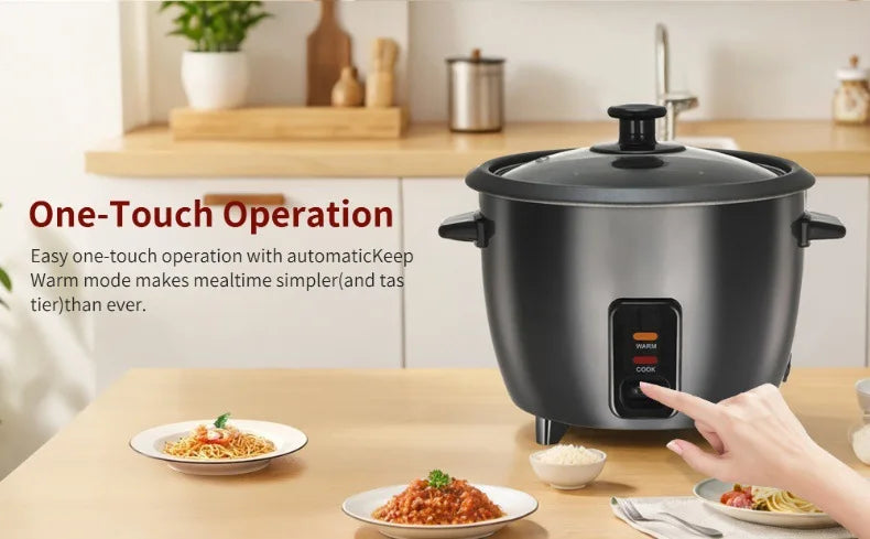 1.8L Household Rice Cooker Multifunctional Mini Small Rice Cooker  Stainless Steel