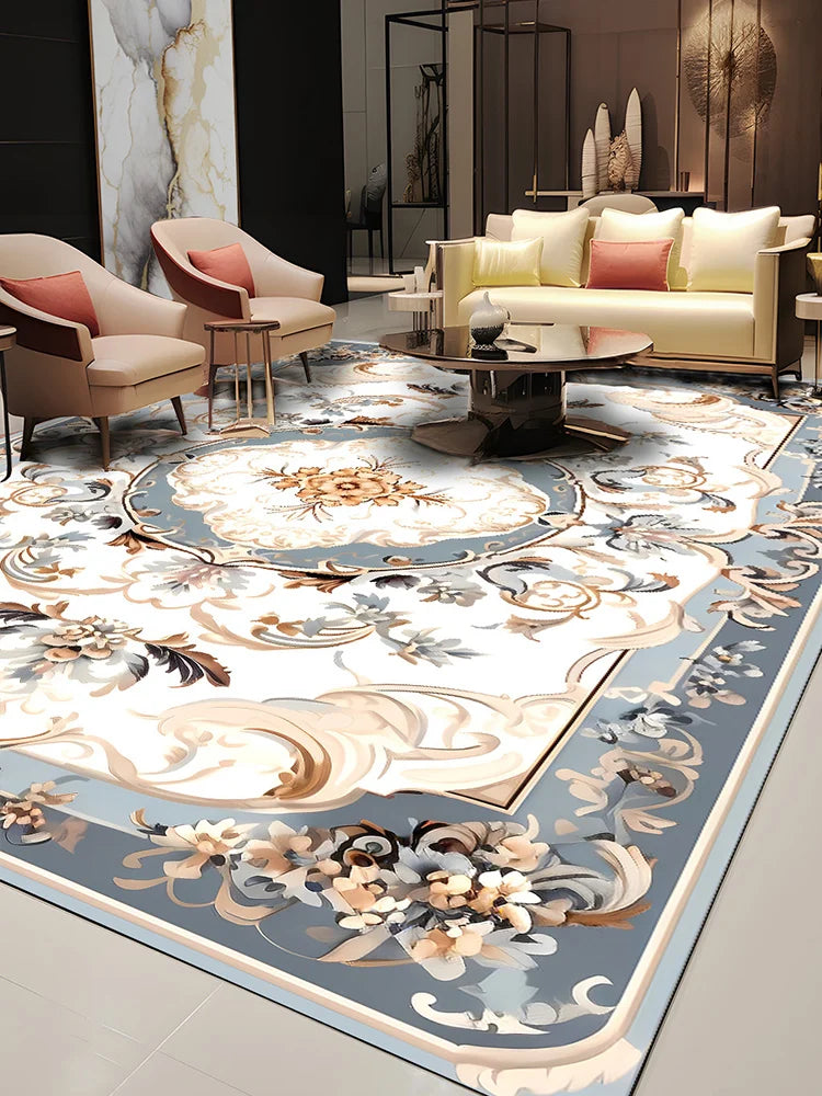 Pastoral Style Carpets for Living Room Bedroom Decor
