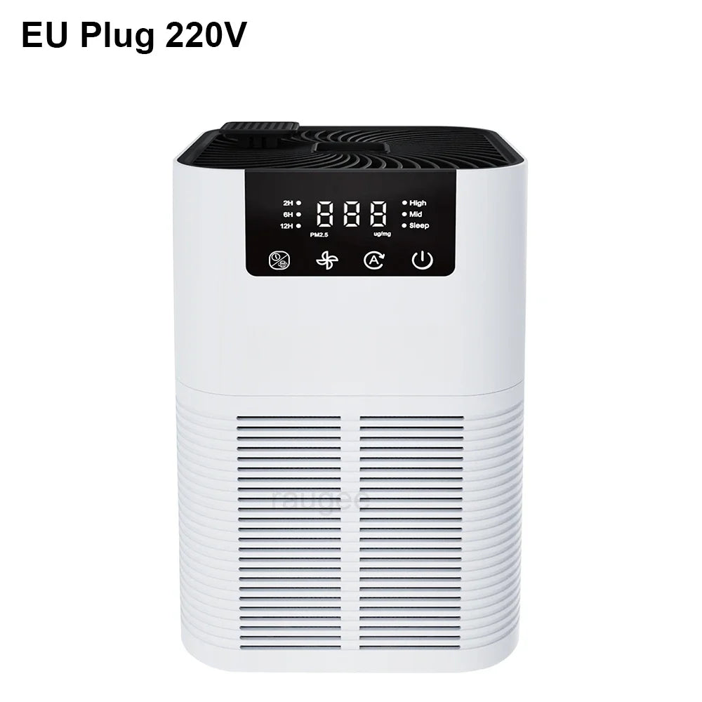 Air Purifier Smoke Odor Negative Ion Generator with Aromatherapy Air Cleaner