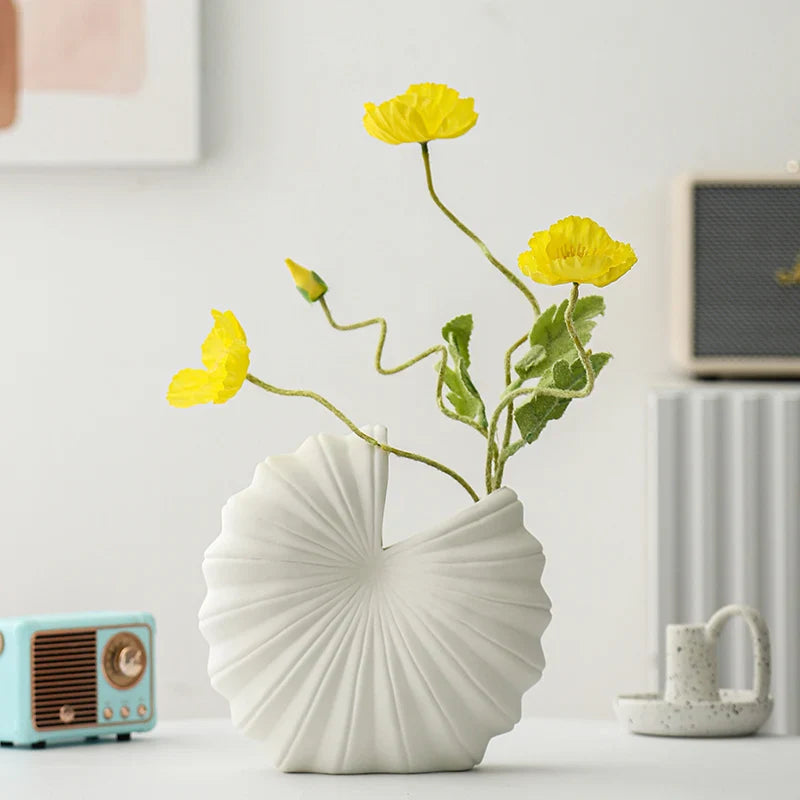 Ceramics Nordic Vase Flower Vase Bedroom Kitchen Tabletop