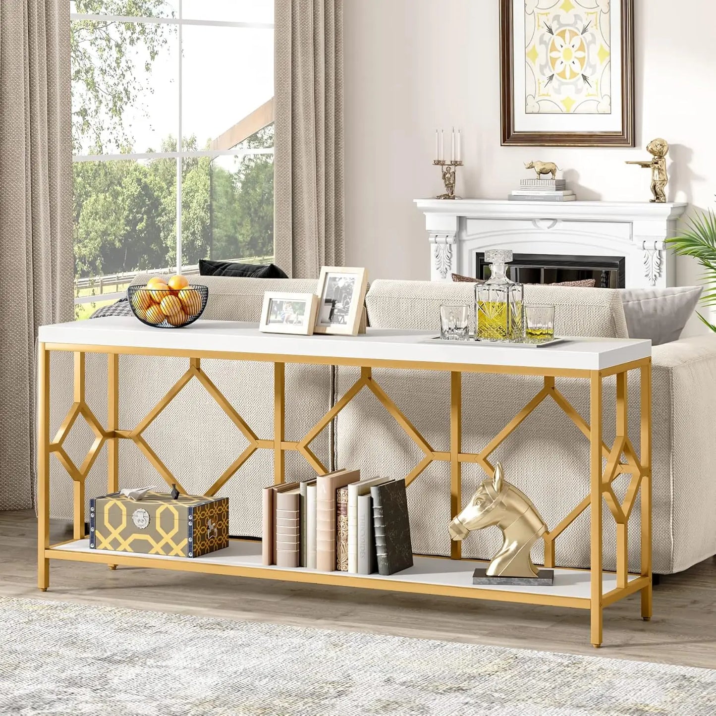 71 inch extra long sofa table, narrow long sofa console tables behind couch table